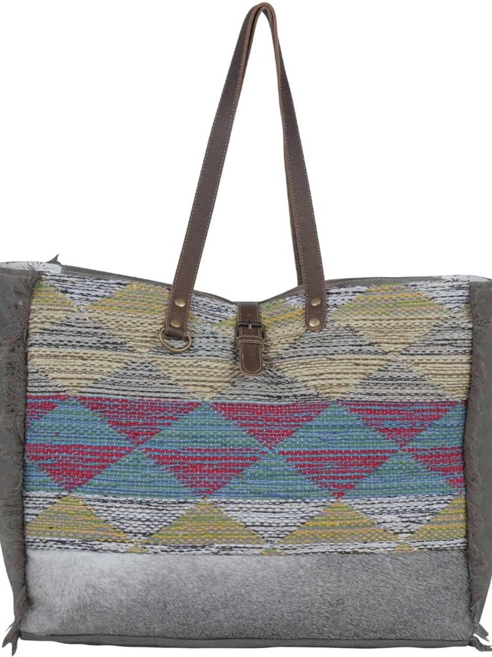Vibrant Pyramids Weekender Bag S-3815